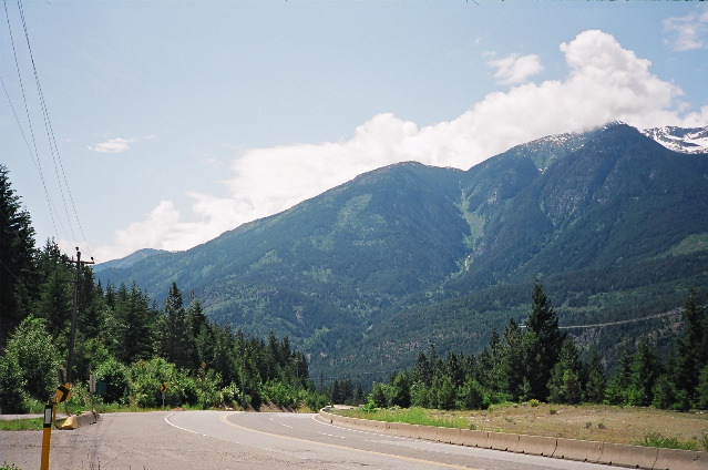 Trans-Canada Hwy, looking back, South
