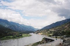 Fraser at Lytton, looking North