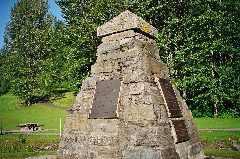 CPR last spike (1885) memorial