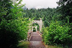 Alexandra bridge over the Fraser River