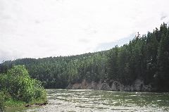 same place, looking up the river